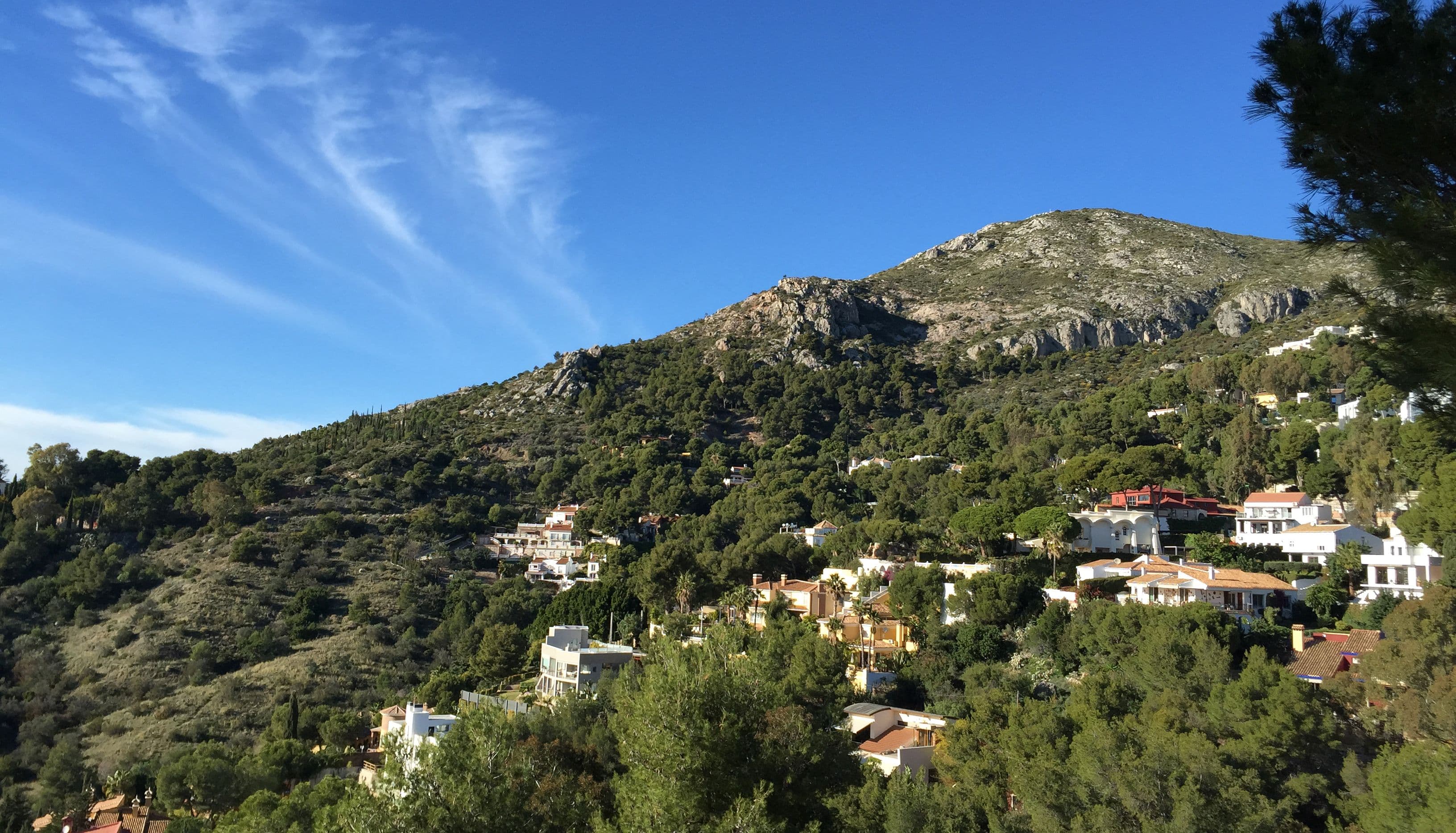 Vista de las tetas de Pinares de San Antón